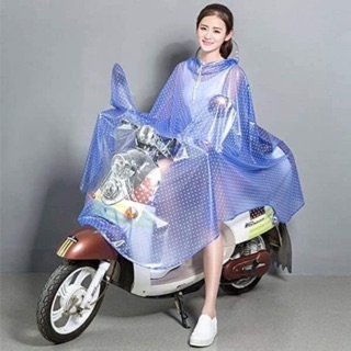 Áo mưa chấm bi