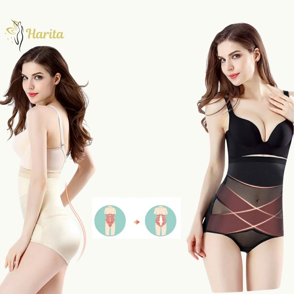 Quần lót nữ gen nịt bụng định hình giảm mỡ bụng sau sinh chống cuộn cạp cao  nâng mông mặc váy xuất Nhật | BigBuy360 - bigbuy360.vn