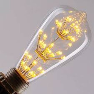 VI ẨN RỈ SÉT NGHỈ BÁN Bóng đèn led EDISON ST64- BÓNG LED CÂY THÔNG