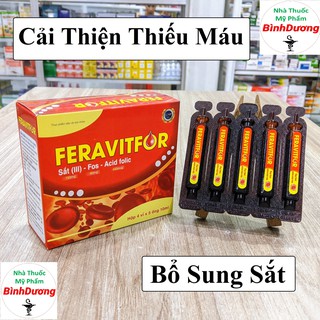 Feravitfor - Bổ Máu, Cung Cấp Sắt - Dùng cho người thiếu máu do thiếu sắt [CHÍNH HÃNG] - FreeShip