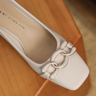 Giày da mềm gót 4p - Bunny Shoes (K415)
