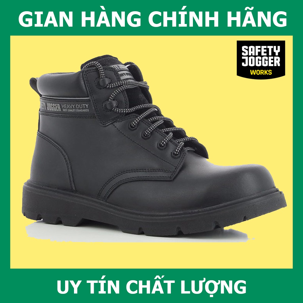Giày bảo hộ Safety Jogger X1100N Da Thật, Chống Va Đập Mạnh, Chống Đâm Xuyên