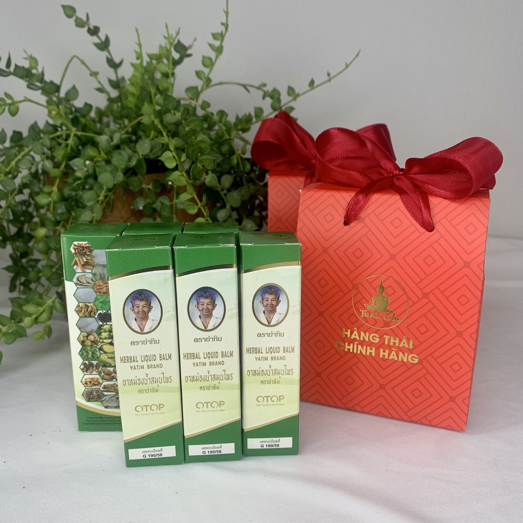 Combo Quà tết Dầu thảo dược Thái Lan 6 chai