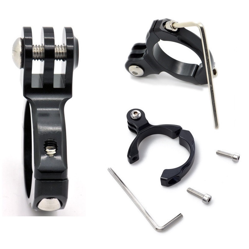 Kẹp Nhôm Cnc Gắn Tay Cầm Xe Đạp Cho Gopro Action Camera