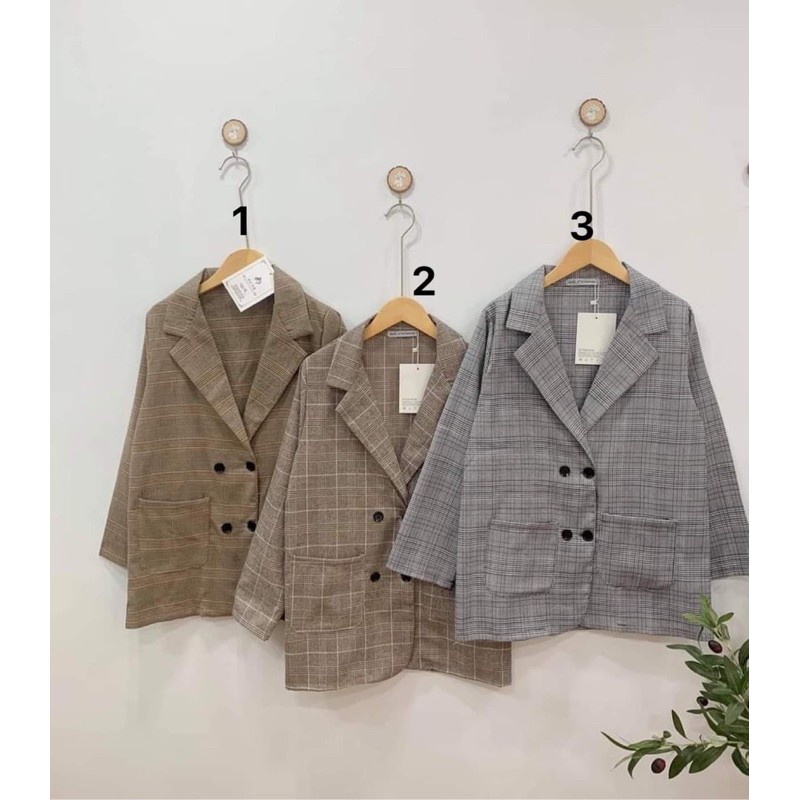 Áo vest blazer cho nữ nhiều màu siêu xinh