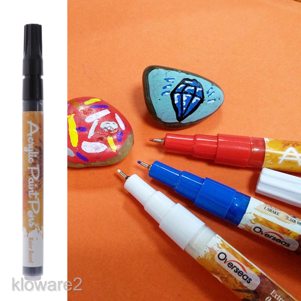 Paint Pens Black Acrylic Paint Pens & Rock Painting Kit for Painting Rocks,