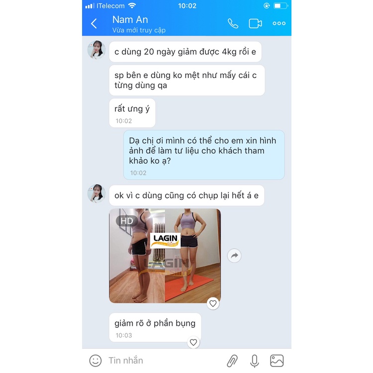 Siro Giảm Béo Lagin Slim Giảm Mỡ Thừa Vụng Bụng, Bắp Tay, Đùi - Giảm cân Lagin Slim