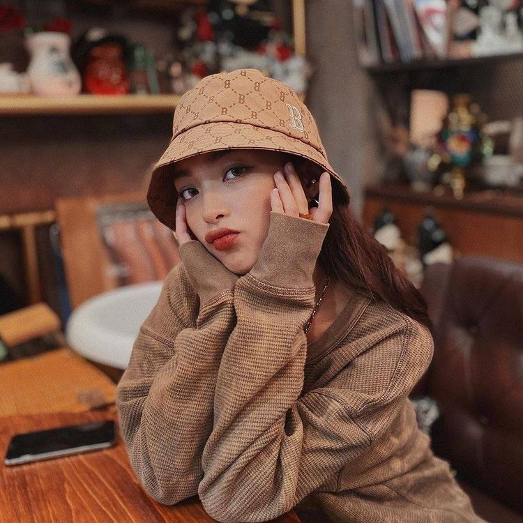 [FREESHIP] NÓN BUCKET MLB CHẤT VẢI COTTON HÀN QUỐC CAO CẤP, NÓN XÔ, NÓN THỜI TRANG MÃ MLBA20 MÀU NÂU