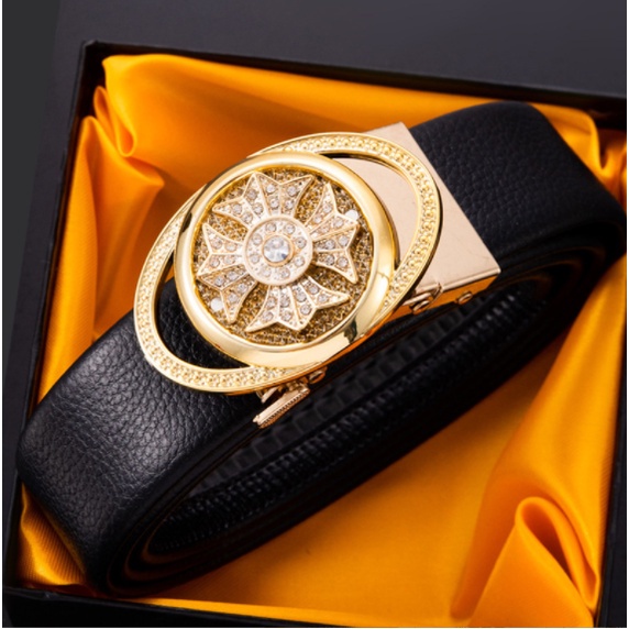 Thắt lưng nam elip khóa xoay tự động thông minh