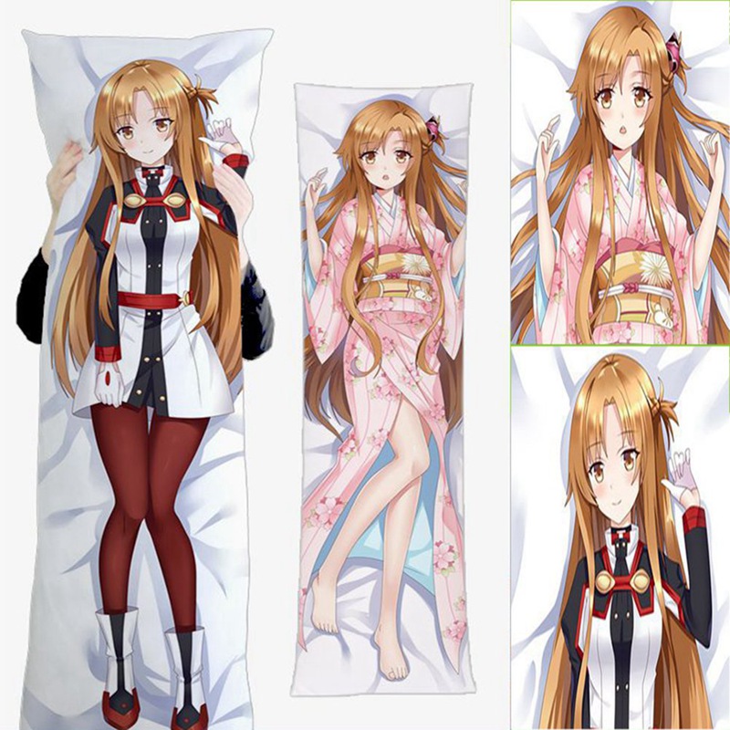 Vỏ Gối In Hình Nhân Vật Anime Sword Art Online Asuna 59in X 19.7in