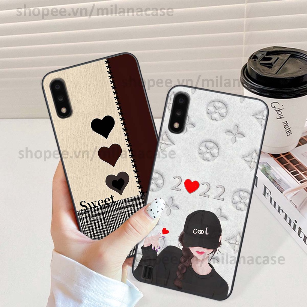 Ốp Samsung A01 / A02 hình trái tim be love tình yêu siêu đẹp, cá tính, thời trang
