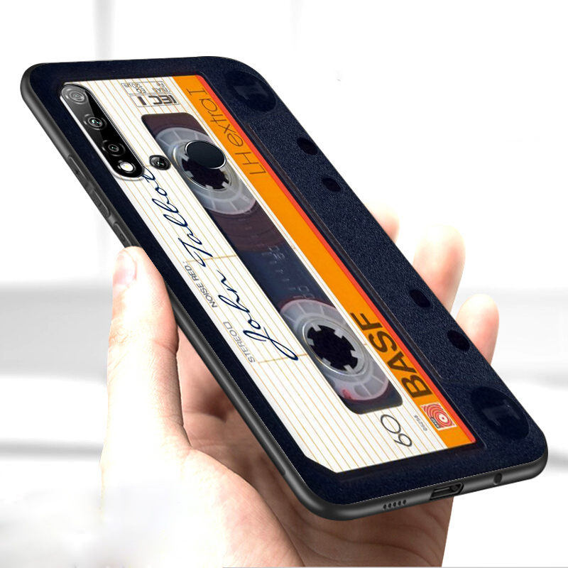 Ốp Điện Thoại Mềm Hình Băng Cassette Fy101 Cho Huawei P9 P10 P20 Mini Lite Pro 2018 2019