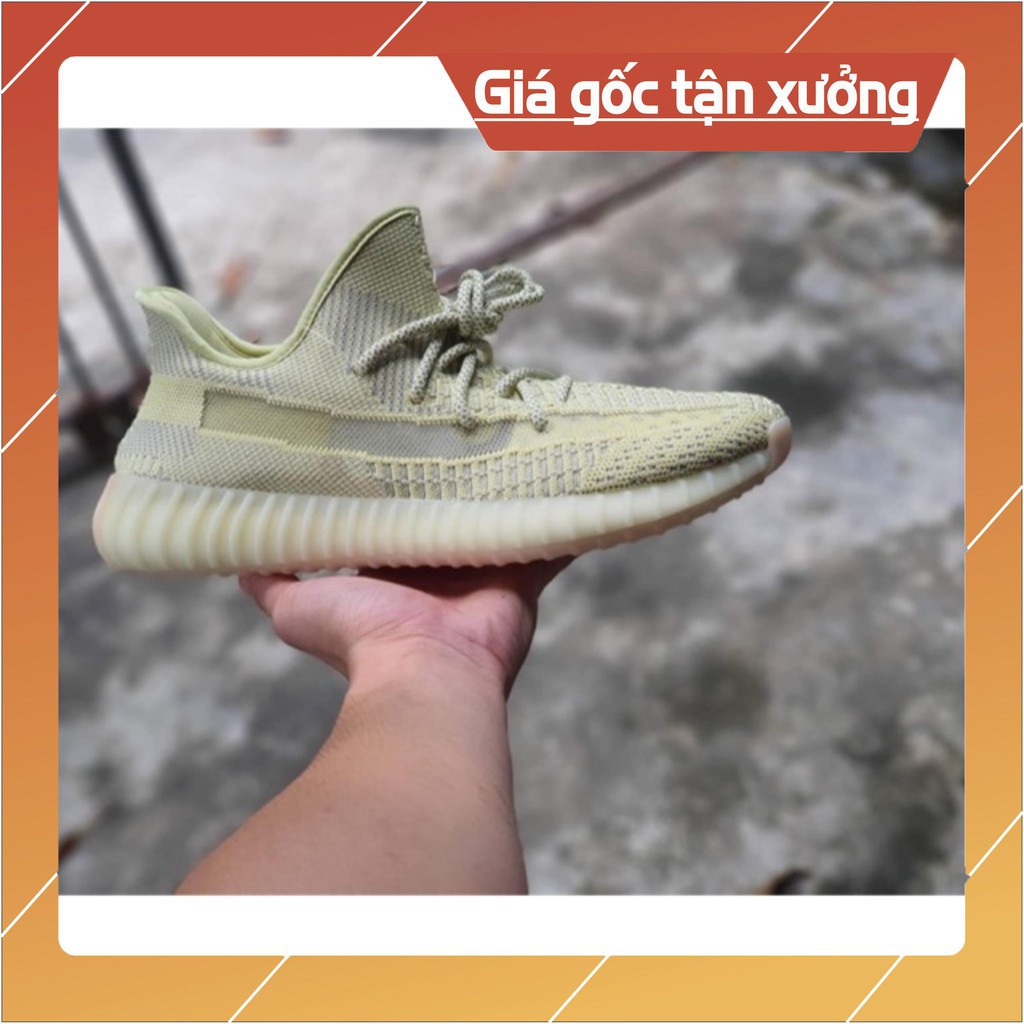 ( full box + free ship ) giày yz350 xanh vàng 1;1