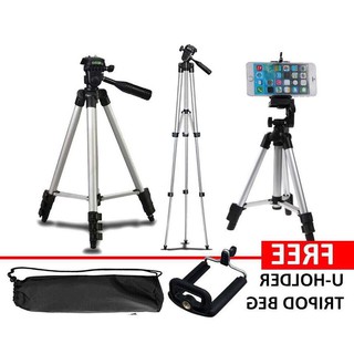 Chân Máy Ảnh Tripod TF 3110 Kèm Kẹp Điện Thoại