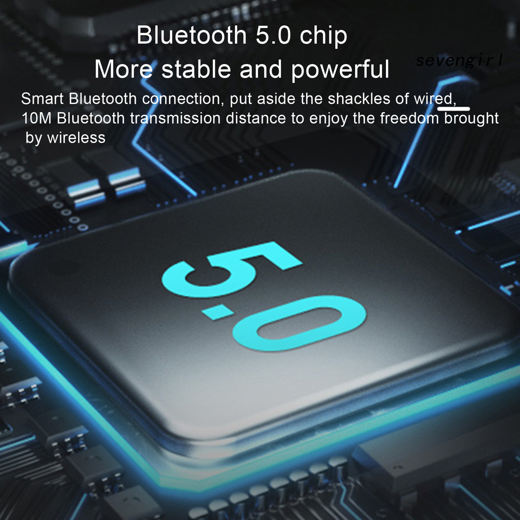 Tai Nghe Nhét Tai Sev-T12 Kết Nối Bluetooth 5.0 Sạc Được