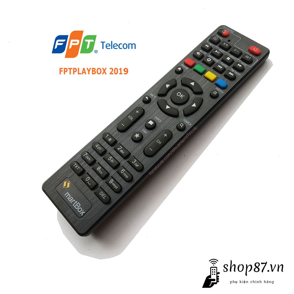 Remote thay thế điều khiển FPT Playbox 2019 S400