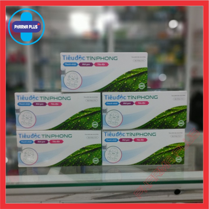 Tiêu Độc Tín Phong Dạng ống Và Tiêu Độc Tín Phong viên giúp thanh nhiệt, mát gan, tiêu độc