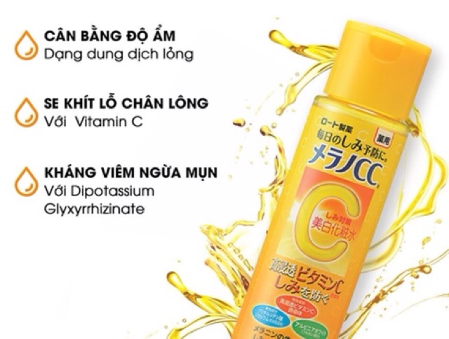 Nước hoa hồng CC Melano (tonner)