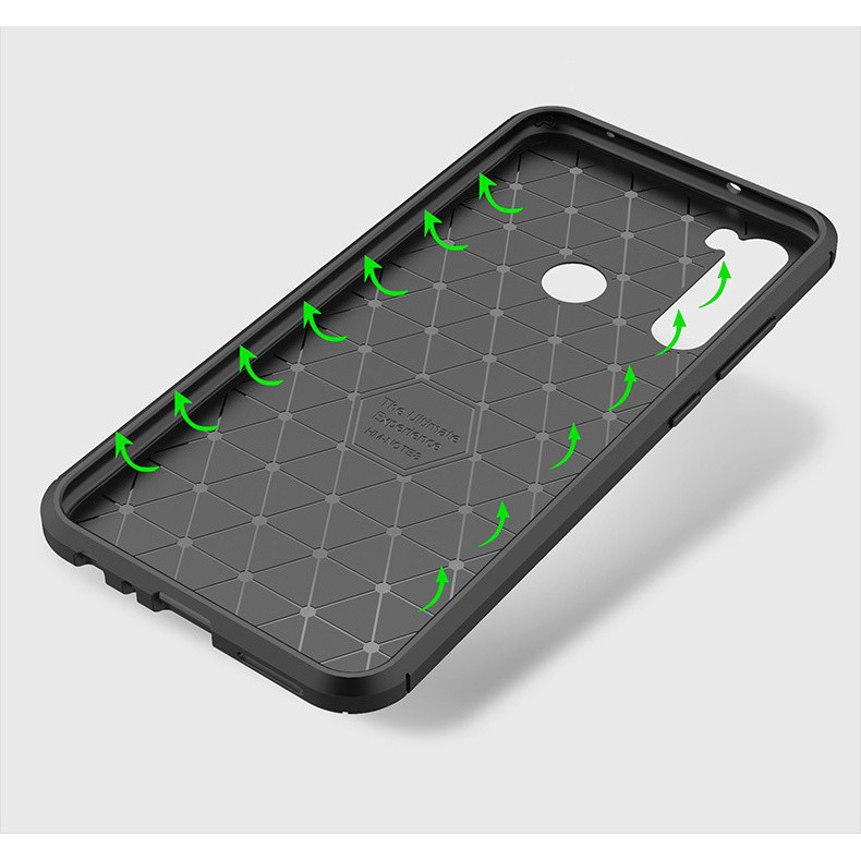 Ốp lưng Redmi Note 8 chống sốc Vân Rằn Ri Auto Focus siêu bền chống mồ hôi