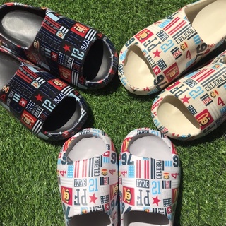 [Hình thật + Hộp đựng] Dép Bánh Mì Nam Quai Ngang Thời Trang Họa Tiết Chữ Siêu Đẹp ( Size 40-44).