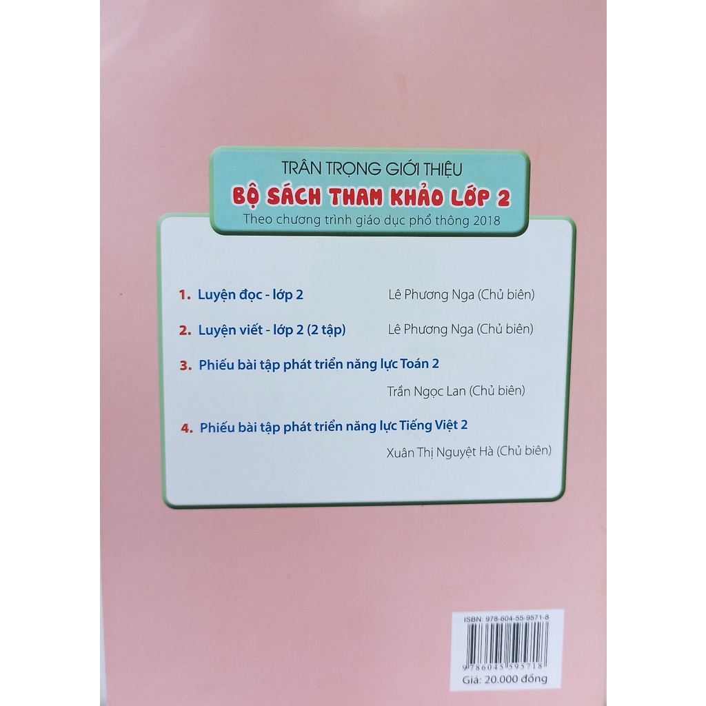 Sách - Luyện Viết lớp 2 tập 2 ( Theo chương trình giáo dục phổ thông 2018 )