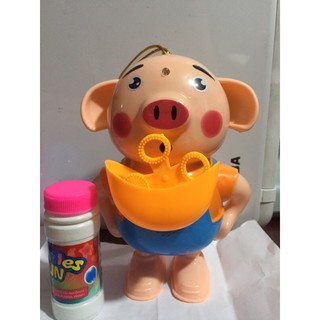 Đồ chơi heo peppa thổi bong bóng