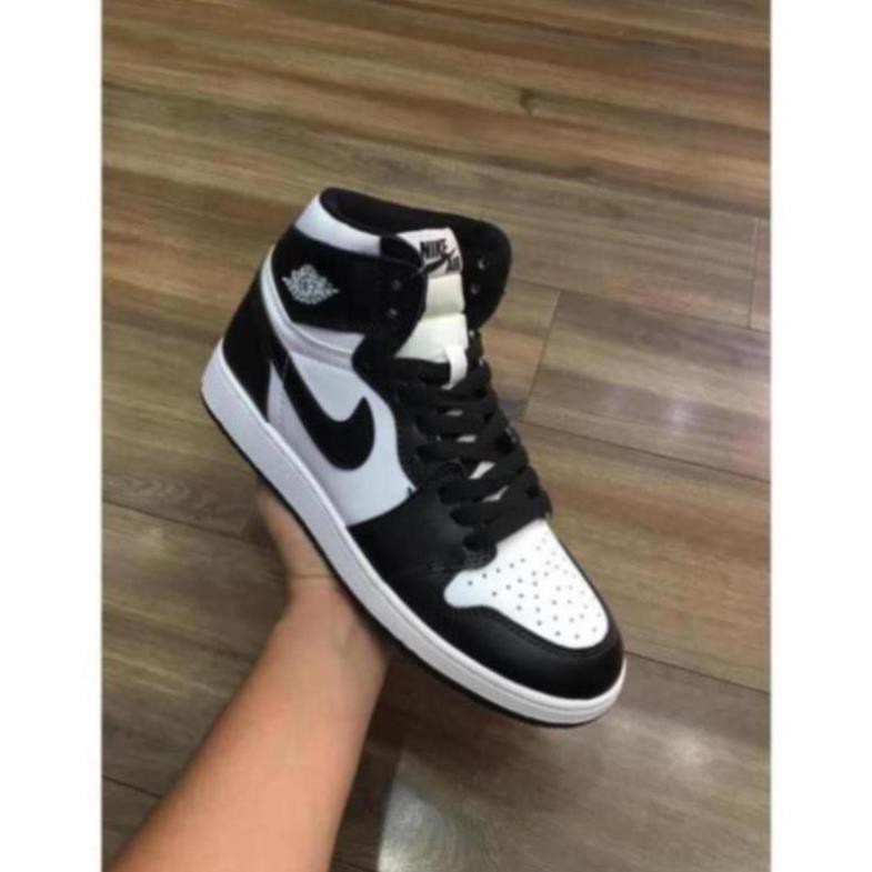 [Tặng Box/bill] Giày thể thao J0RDAN Đen trắng cao cổ | BigBuy360 - bigbuy360.vn