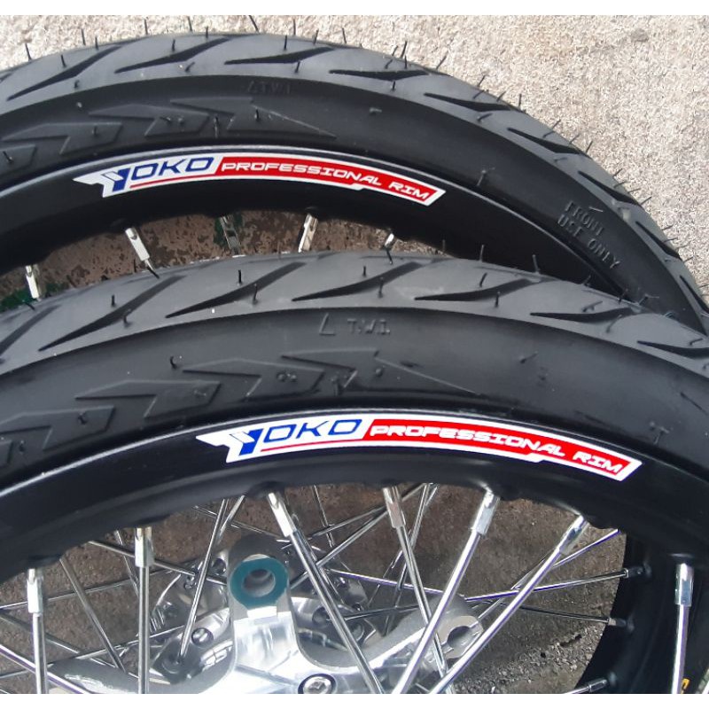 Bánh căm WINNER niềng nhôm YOKO căm đùm mạ crom full vỏ ruột CRV 60- 70 gắn như zin