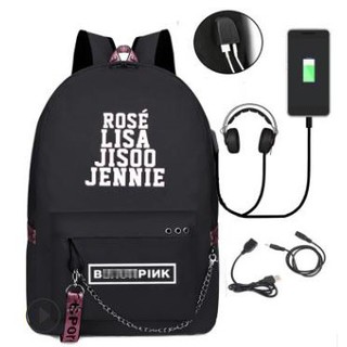 Balo Đi Học Balo LapTop Thời Trang Blackpink Dung Lượng Khủng Kiểu dáng Hàn Quốc Đi Mọi Nơi