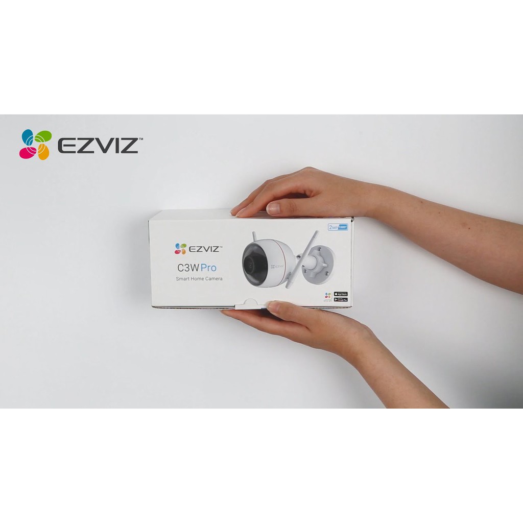 Camera IP WiFi Ngoài Trời Thông Minh EZVIZ C3W PRO 2MP 4MP MÀU BAN ĐÊM 1080P Full-HD - Bảo Hành Chính Hãng 2 Năm