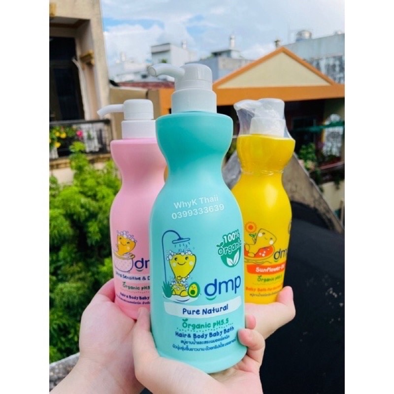 Tắm gội trẻ em DMP Organic PH5.5