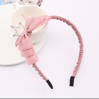Bờm nơ to vương miện cho bé cực xinh phong cách công chúa