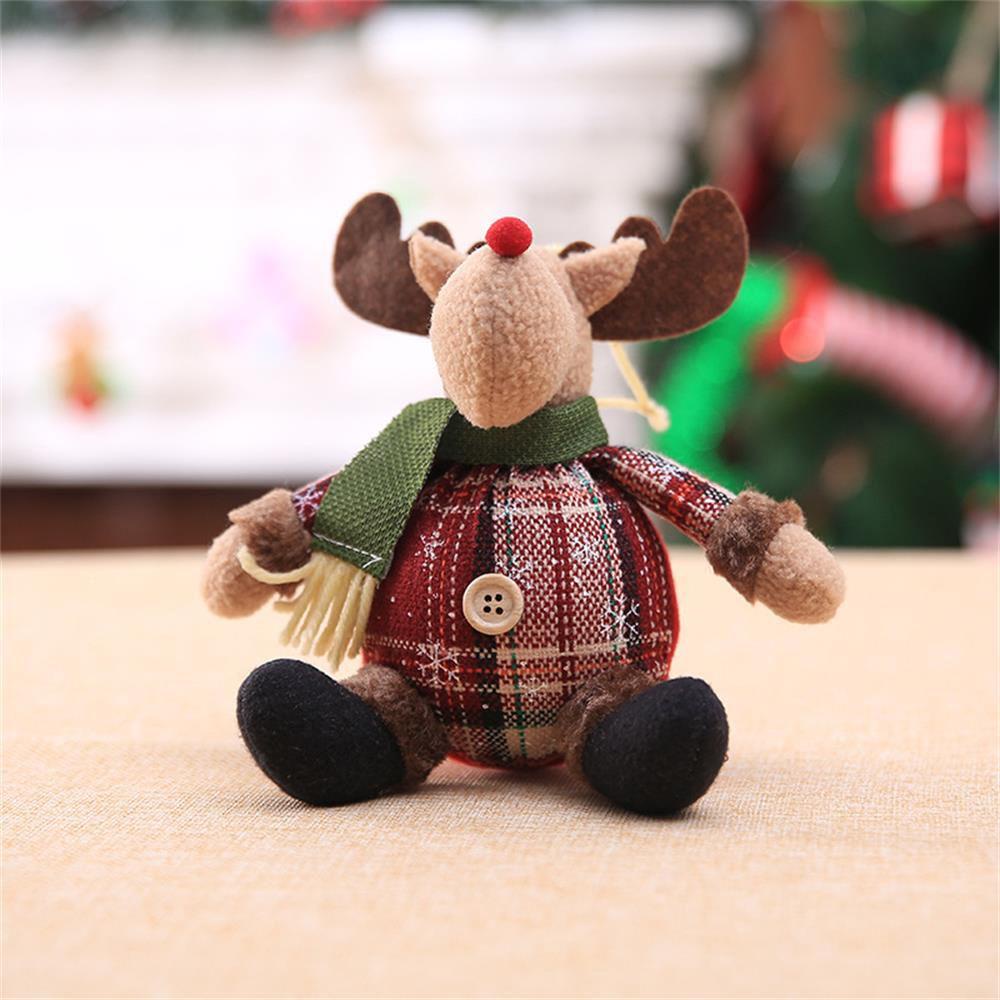 Búp Bê Treo Trang Trí Cây Thông Hình Ông Già Noel Dễ Thương