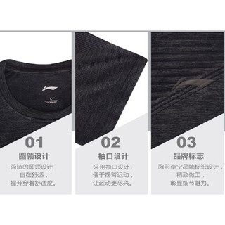 Áo phông nam Lining AHSN681 - RẺ VÔ ĐỊCH (có sẵn)