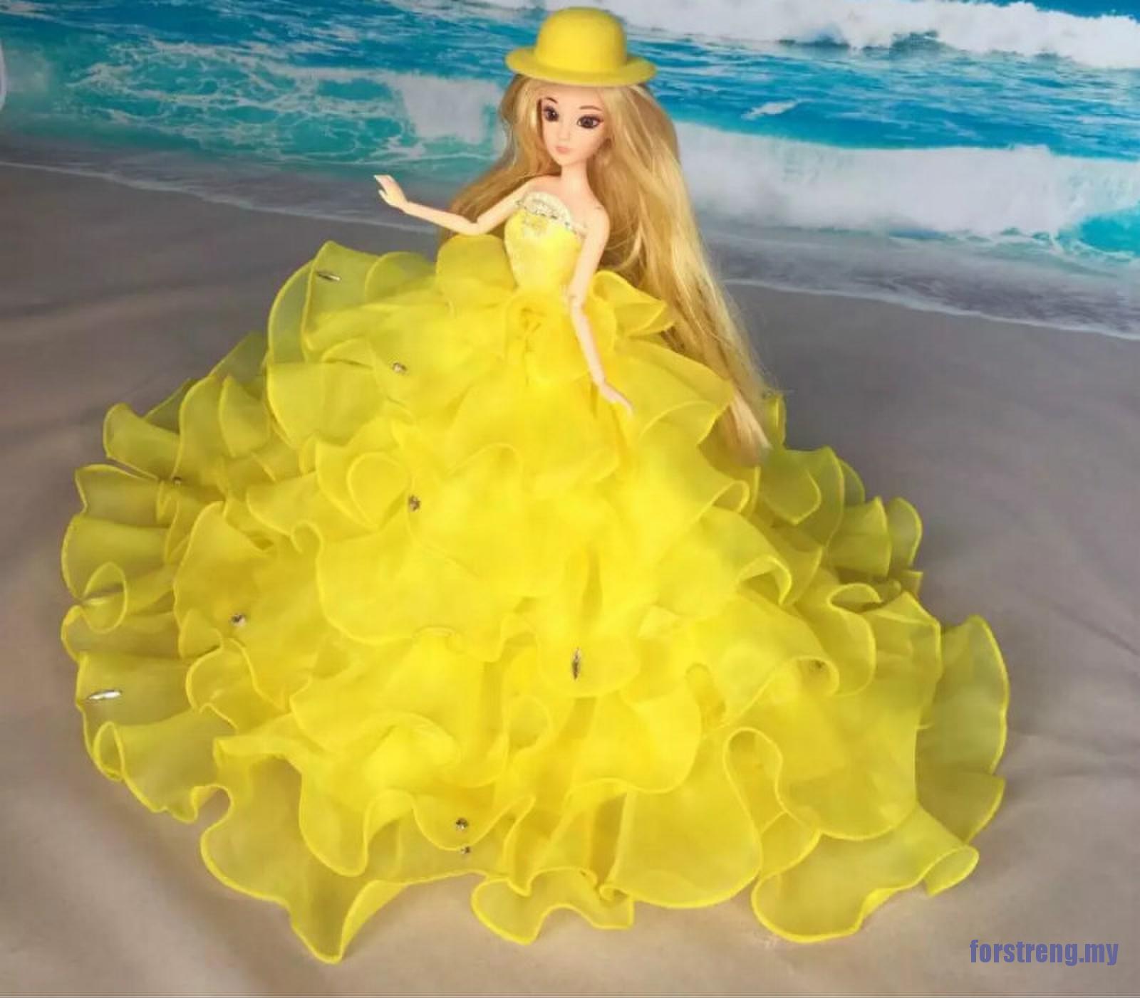 Nón Thời Trang Cho Búp Bê Barbie Tỉ Lệ 1 / 6 Mới