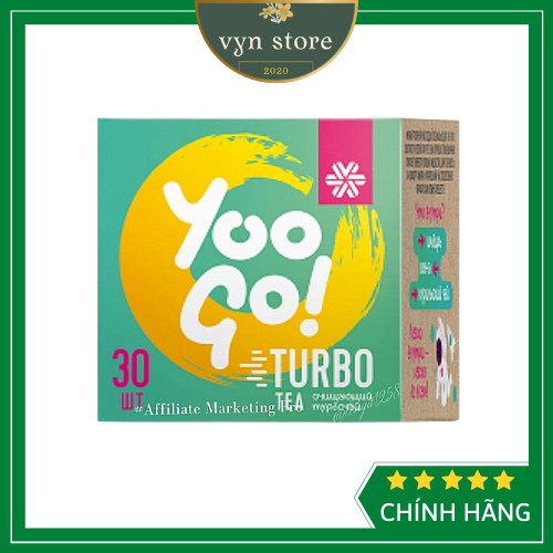 Trà thảo mộc YOO GO Turbo tea 💝Hàng Nga chính hãng💝 (Thải độc, giảm cân) mẫu mới của trà T body