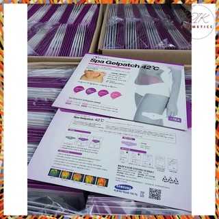 Miếng dán tan mỡ bụng spa gel patch 42°c hàn quốc