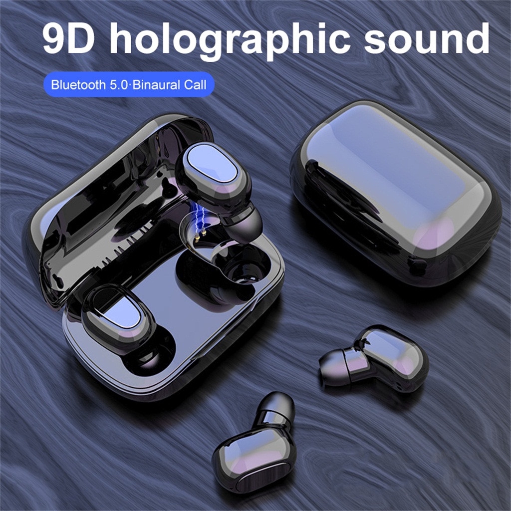 Tai nghe Bluetooth 5.0 không dây 3D từ tính L21 HIFI tiện dụng
