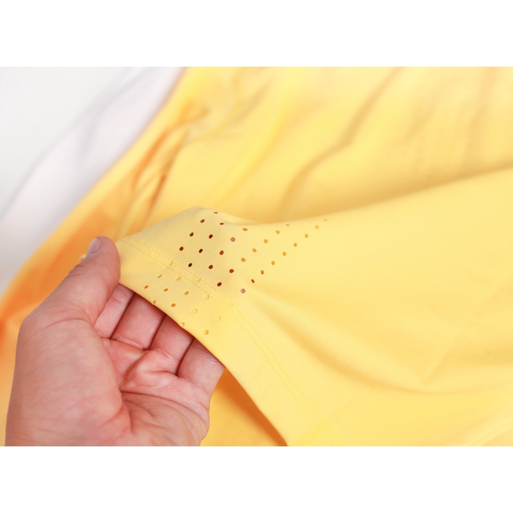 Áo Thun Croptop Nữ Dài Tay Lazer Tập Gym, Yoga CH113