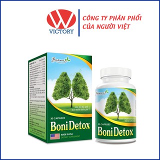 BoniDetox giúp giải độc phổi do ô nhiễm không khí, loại bỏ các loại khí độc làm ảnh hưởng đến phổi