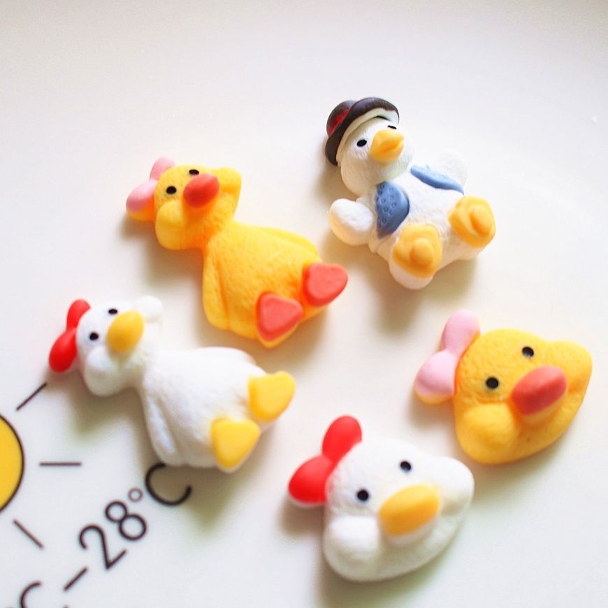{Vịt - Duck - 1 cái} STICKER PHỤ KIỆN DIY 3D DÁN ỐP ĐIỆN THỌAI BÌNH NƯỚC