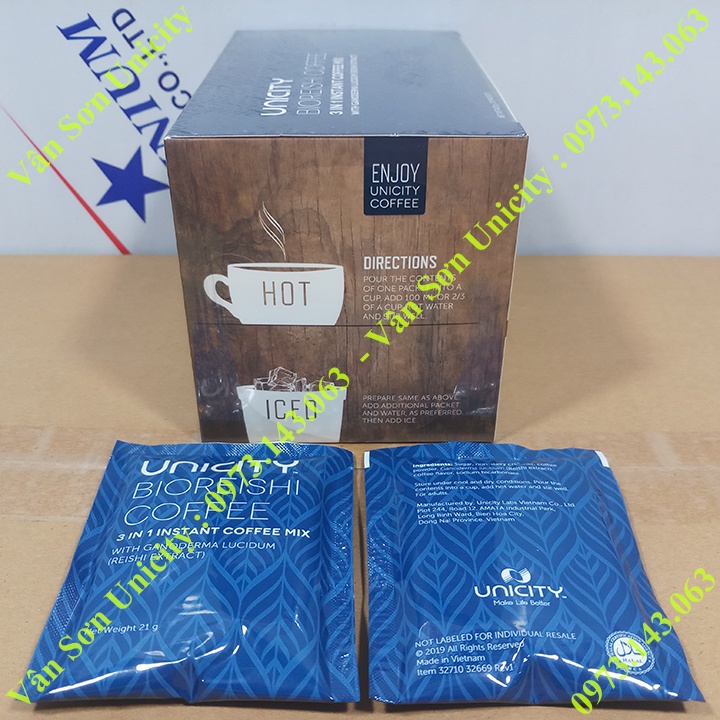 Cà Phê Linh Chi hộp 420g (20 gói nhỏ * 21g)