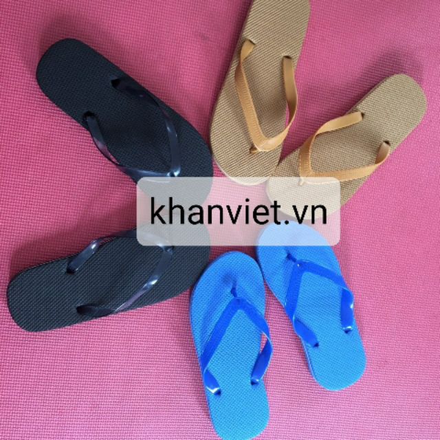 Dép xốp xỏ ngón đi du lịch trong nhà khách sạn tolet siêu nhẹ siêu êm
