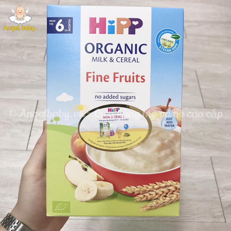 Bột ăn dặm HiPP 250g - Đủ vị Date 08/2022 trở lên