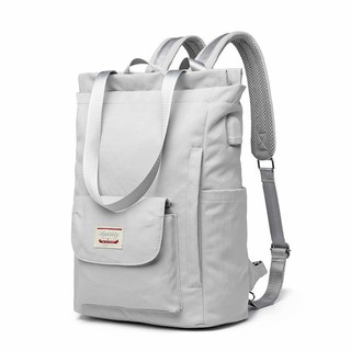 MINGKE Túi đựng Laptop 13 14 15.6 inch Ba lô dành cho nữ Schoolbag Hàn Quốc Chống thấm nước Dung tích lớn Thường ngày Đa chức năng
