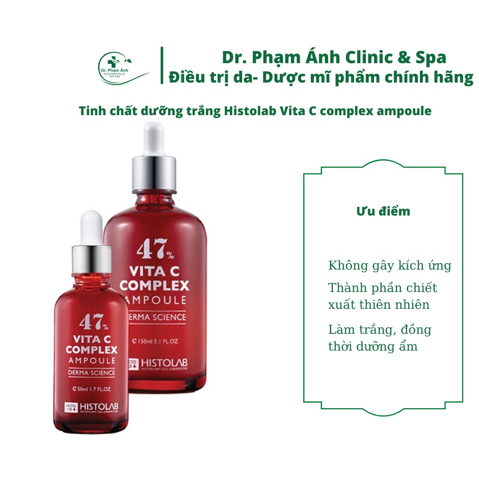 Serum vitamin C Histolab Vita C complex ampoule Shopee Việt Nam