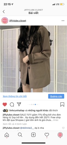 [ORDER] Áo khoác dạ vintage