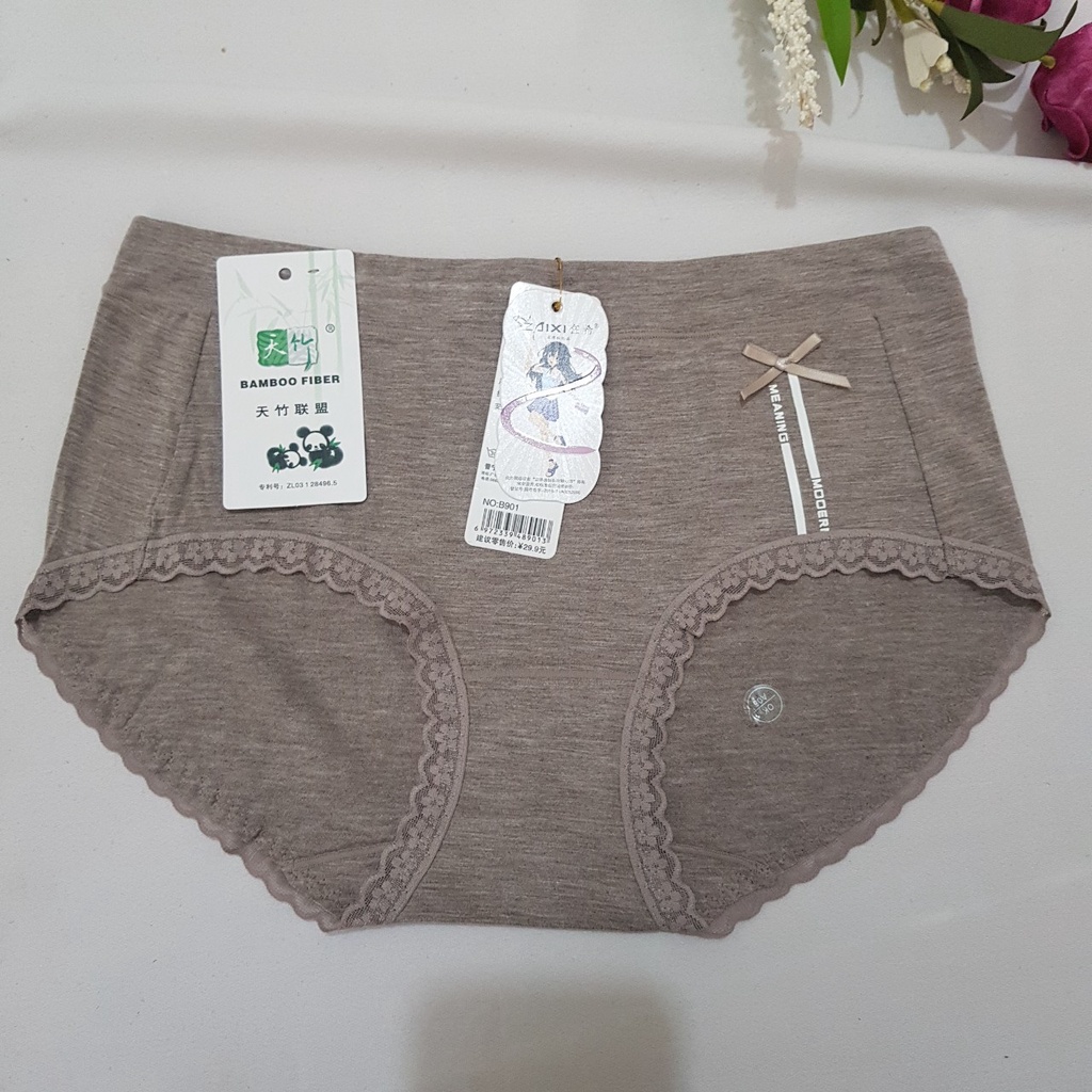 Quần lót nữ Cotton nơ sườn siêu xinh Zaixi 901