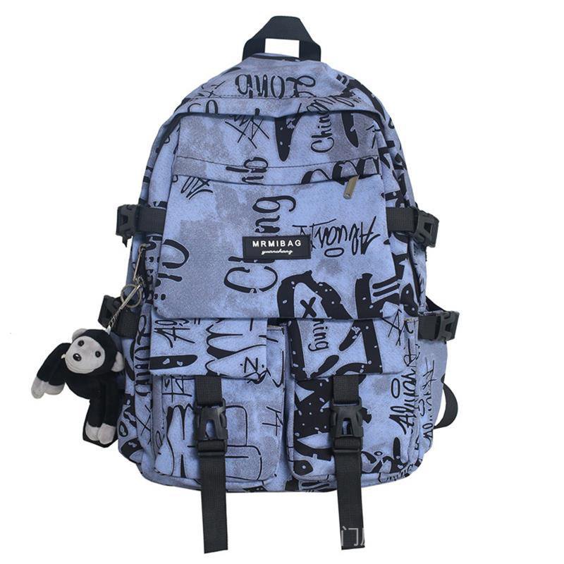 Balo đi học sức chứa lớn phong cách harajuku xu hướng thời trang cho sinh viên