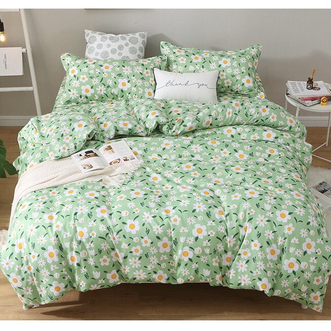 [FREESHIP🎁] Ga Giường Kèm 2 Vỏ Gối Cotton Cao Cấp Đẹp Miễn Phí Bo Chun m4, m6, m8 - Chưa Gồm Chăn0 | BigBuy360 - bigbuy360.vn